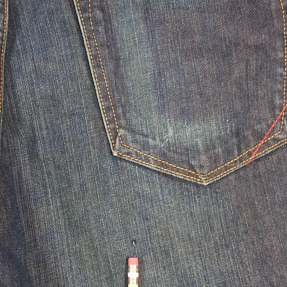 Banana Republic Relaxed Fit Jeans Mens 38x30 Blue Denim Straight Leg Dark Wash